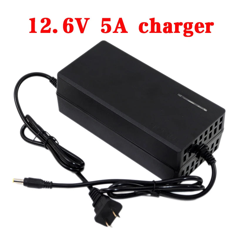 12.6V 1A 3A 5A 10A 18650 21700 Lithium Battery Charger For 12V 3S eries Li-ion Battery Polymer Smart Charger 18650 Battery Pack