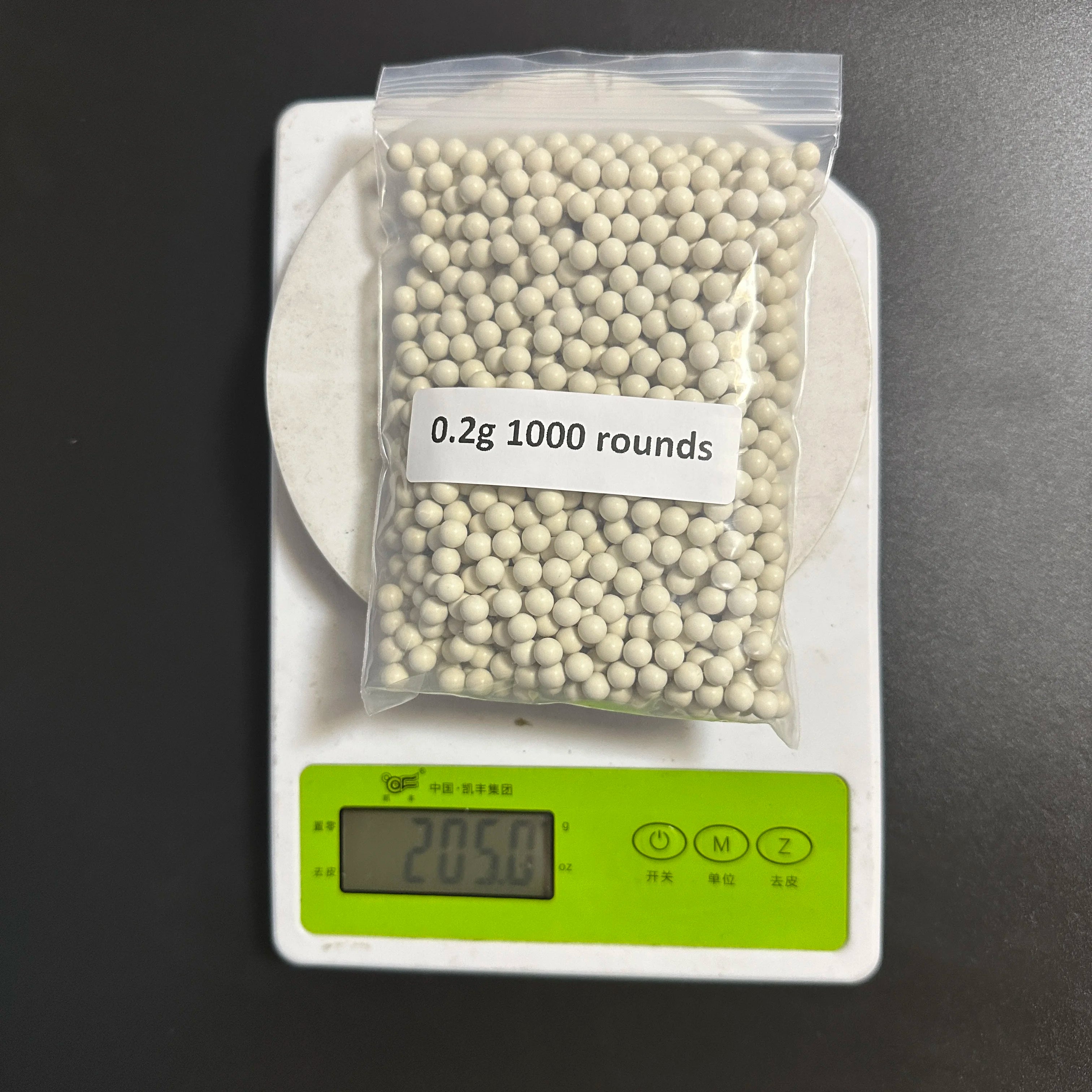 1000 Rounds Airsoft BB Balls 6mm 0.25g/0.2g/0.12g Paintball BB Bullets Strikeball for Airsoft Shooting Exercise Plastic Ammo