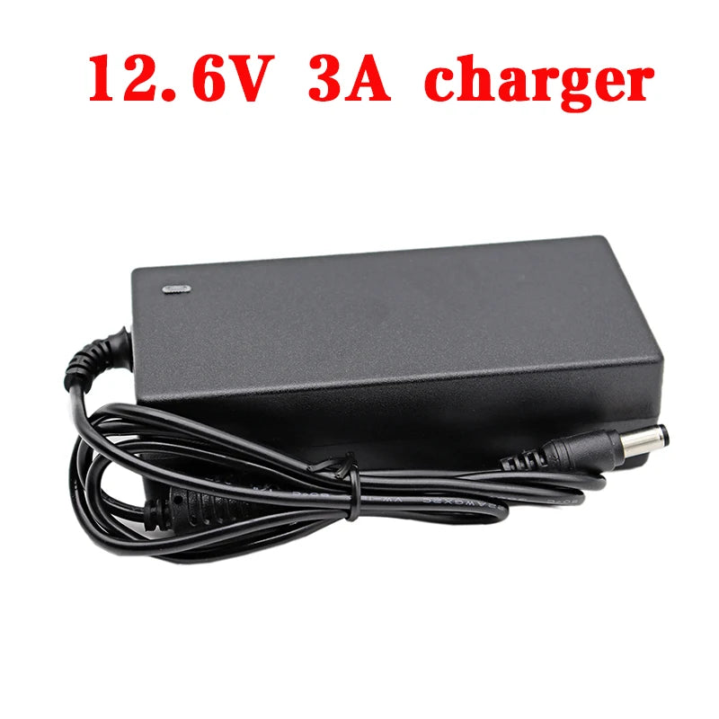12.6V 1A 3A 5A 10A 18650 21700 Lithium Battery Charger For 12V 3S eries Li-ion Battery Polymer Smart Charger 18650 Battery Pack