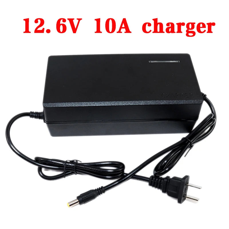 12.6V 1A 3A 5A 10A 18650 21700 Lithium Battery Charger For 12V 3S eries Li-ion Battery Polymer Smart Charger 18650 Battery Pack