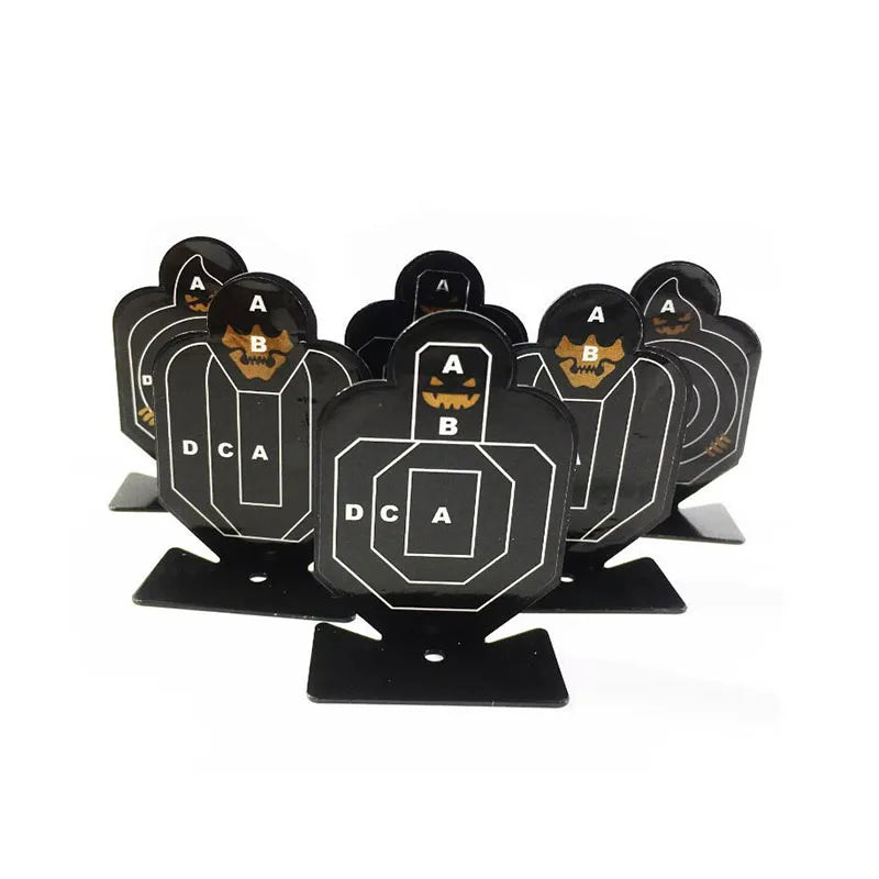 3-Pack Mini Metal Targets Stainless Steel Shooting Practice Targets for Outdoor Hunting Training Sports